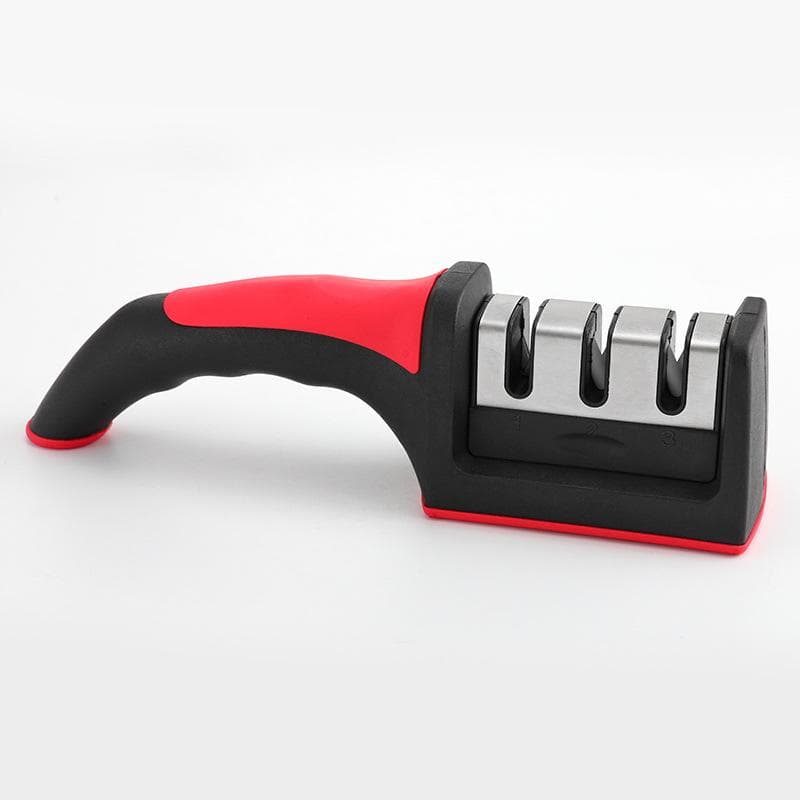 Knife Sharpener Household Multifunctional Three-stage Sharpening Stone Quick Ceramic Sharpening Tool