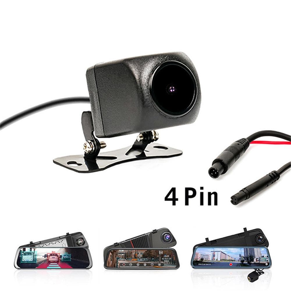 4 Pin Car Rear View Camera For Car DVR Mirror Dash Cam Night Sight Waterproof