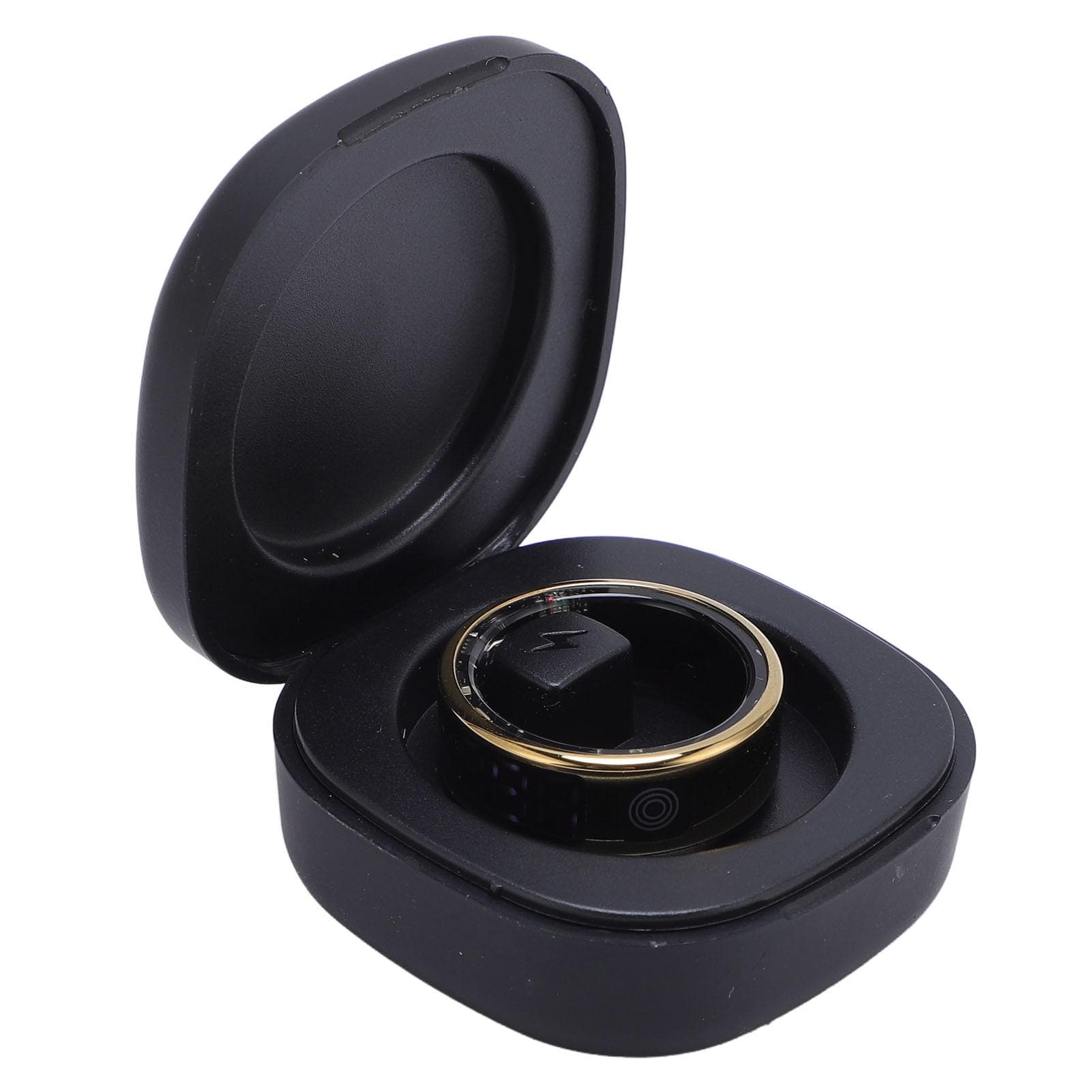Smart Ring Touchscreen IP68 Water Proof Multi Modes Fitness Tracker Ring Step Counter for Hiking Size 9