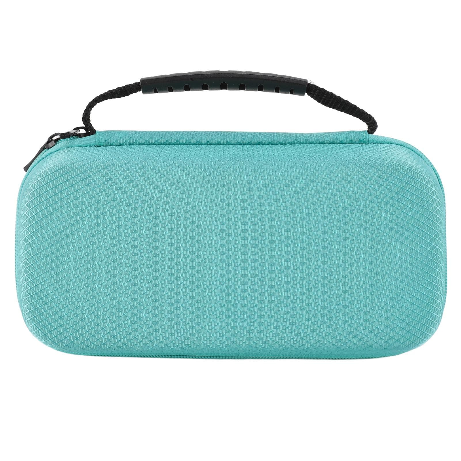 Carrying Case for Switch Lite Large Capacity Impact Resistant Hard Protective Cover Portable Hard cyan