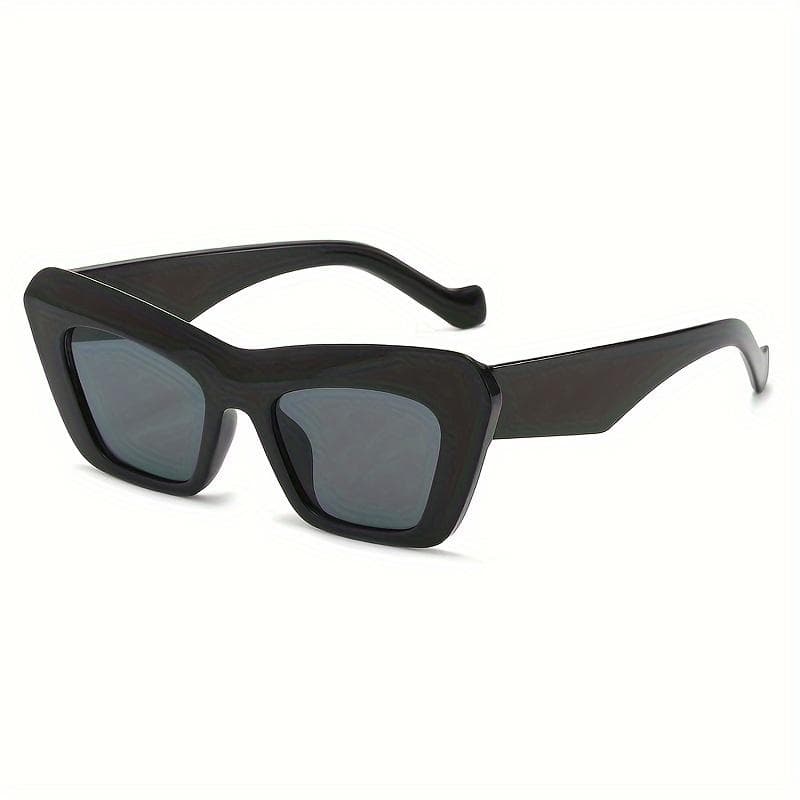 Stylish Vintage Sunglasses UV400 Protection Concave Design Hip Hop Cat Eye For Men Women Outdoor Activities
