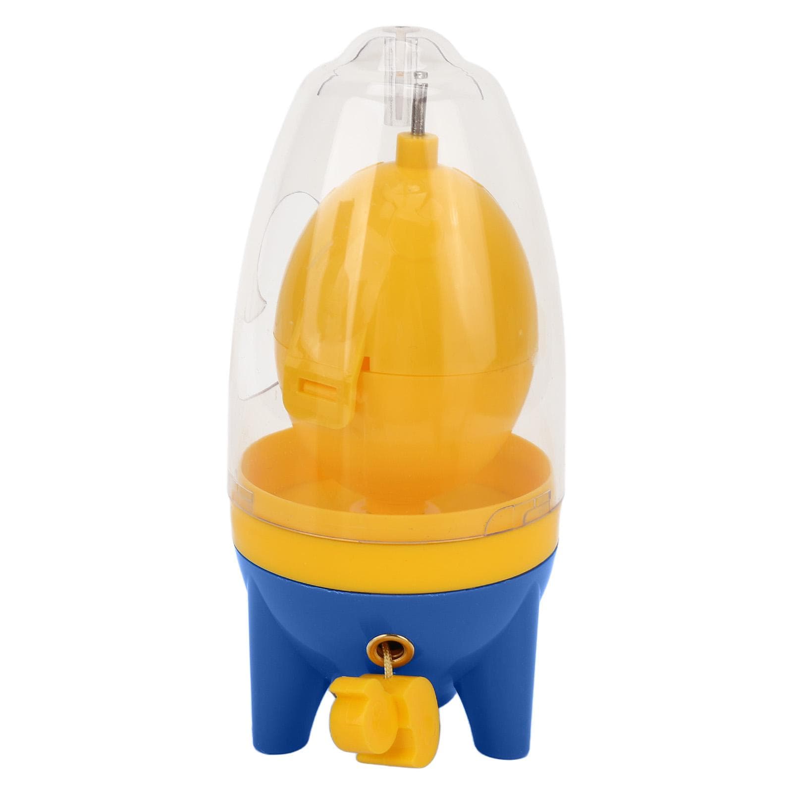 Egg Spinner Fun Shape High Torsion Rotation Homogeneous Hand Powered Portable Golden Egg Maker Blue blue