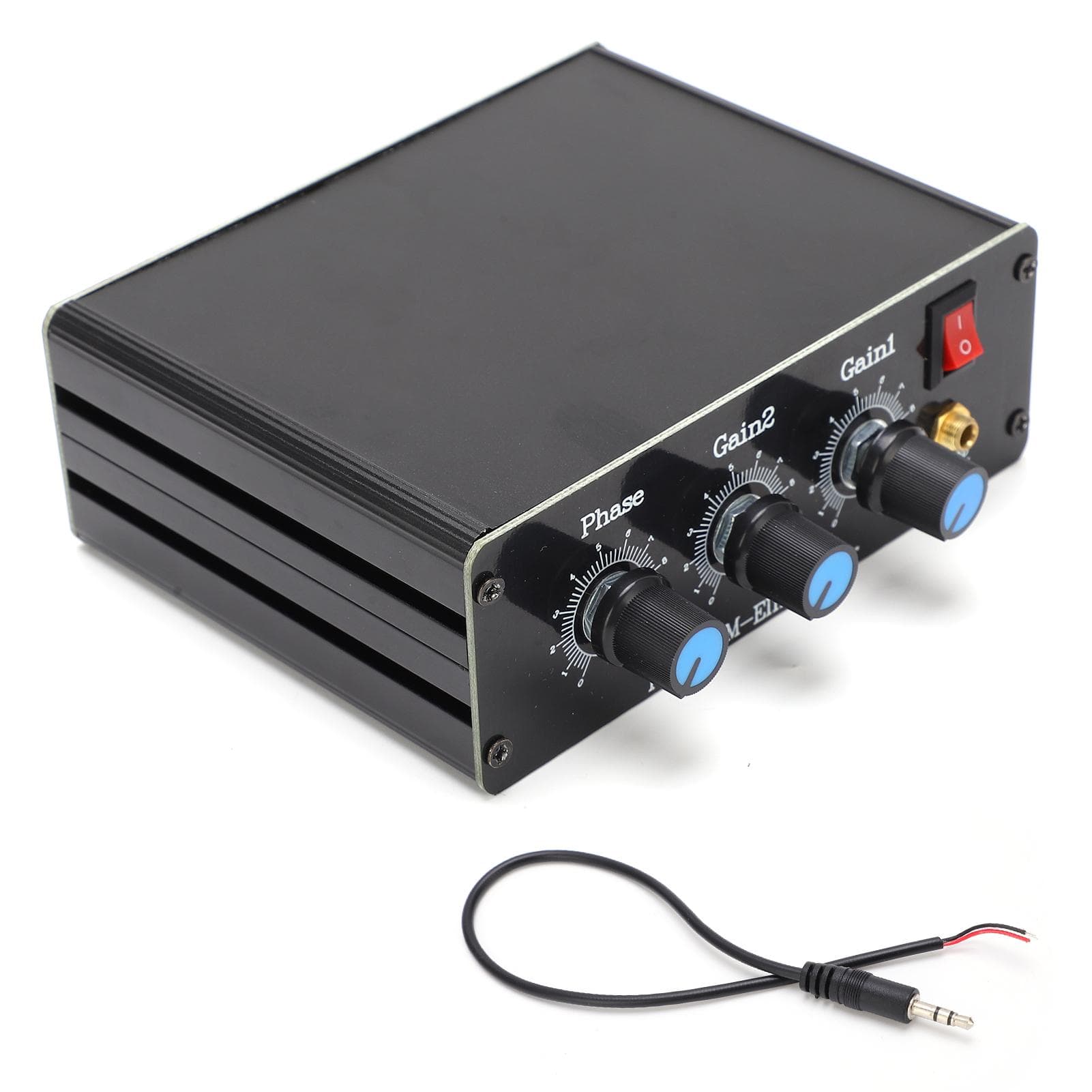 Aluminum Alloy QRM Eliminator XPhase 130 MHz HF Bands Radio Signal Receiver Builtin PTT Control