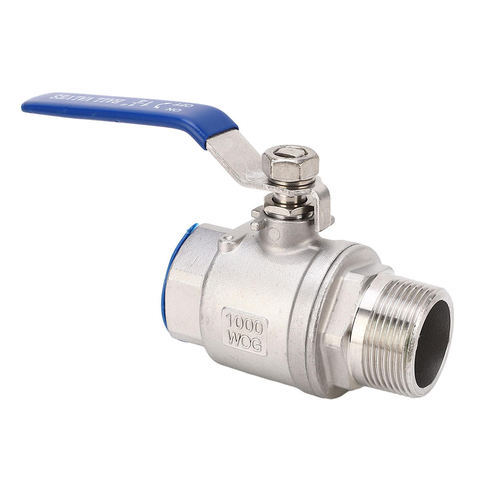 1 14in DN32 Thread Ball Valve 1000WOG Nominal Working Pressure Female X Male Thread NPT Ball Valve