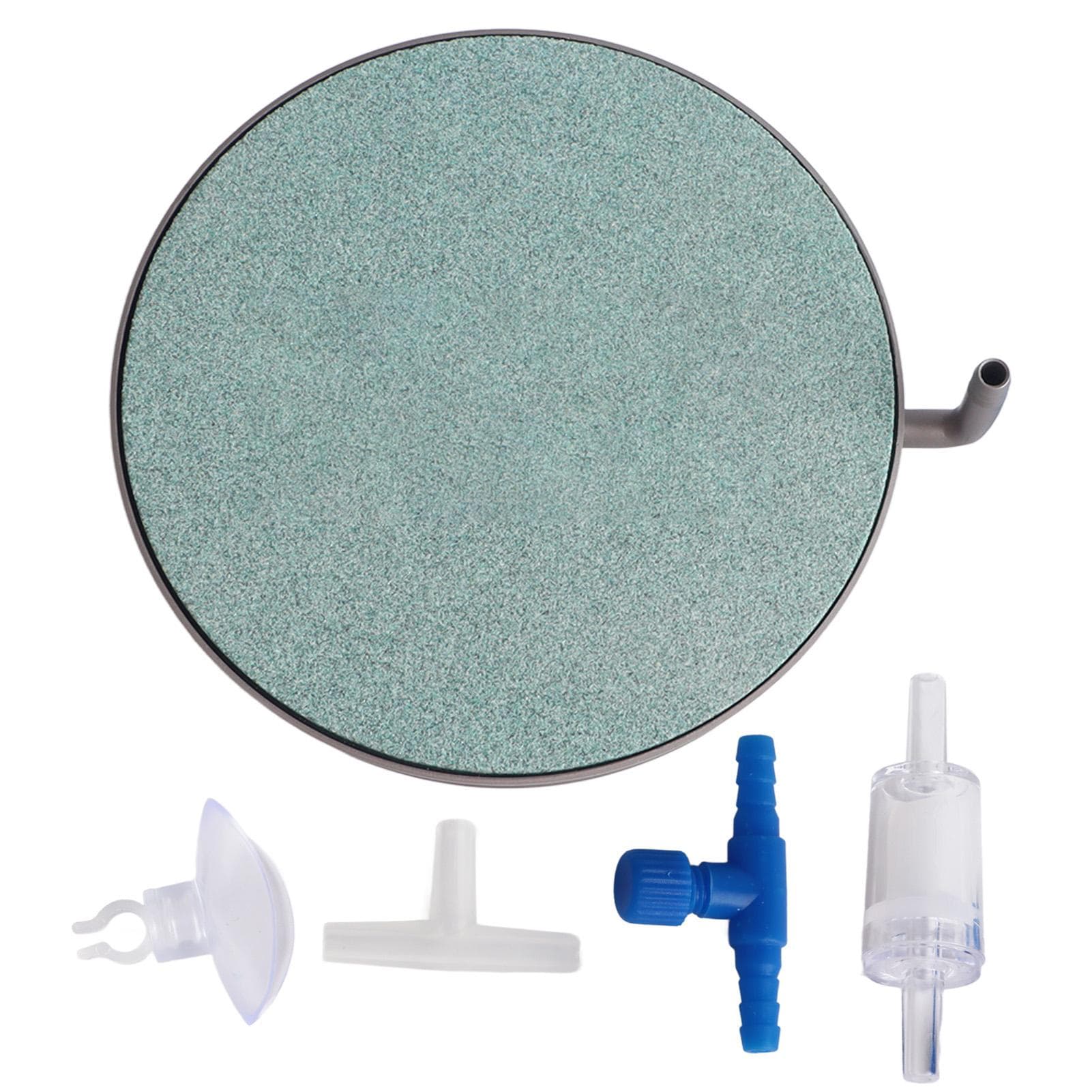 Aquarium Air Stone Disc Quiet Aquarium Air Stone Disc Bubble Diffuser Release Tool with Suction 58MM