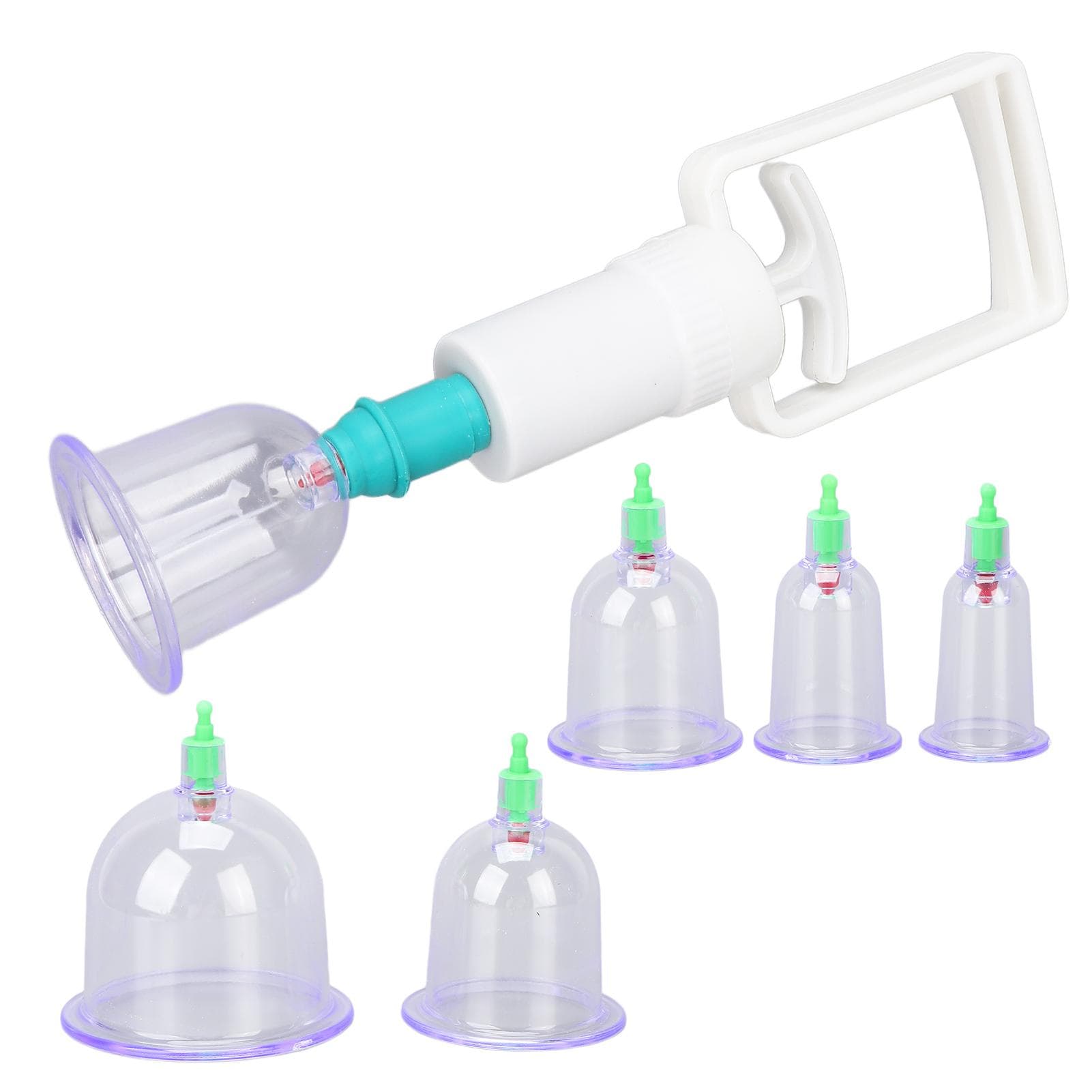 Cupping Therapy Set Professional Plastic Mellow Smooth Vacuum Suction Cup for Body Health Care