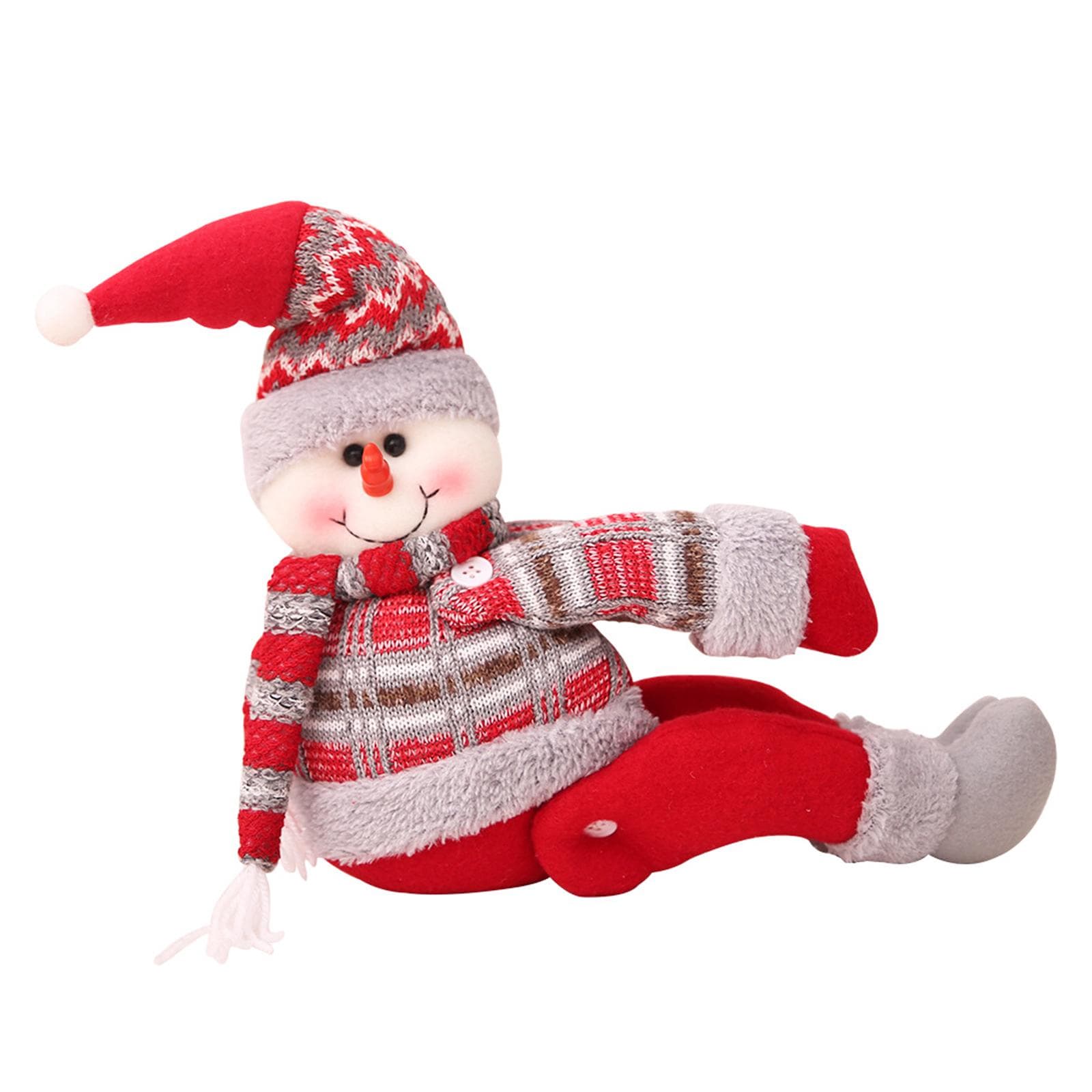 Christmas Curtain Buckle Elk Curtain Tieback Hold Back Fastener for Festival Xmas Holiday Home Snowman