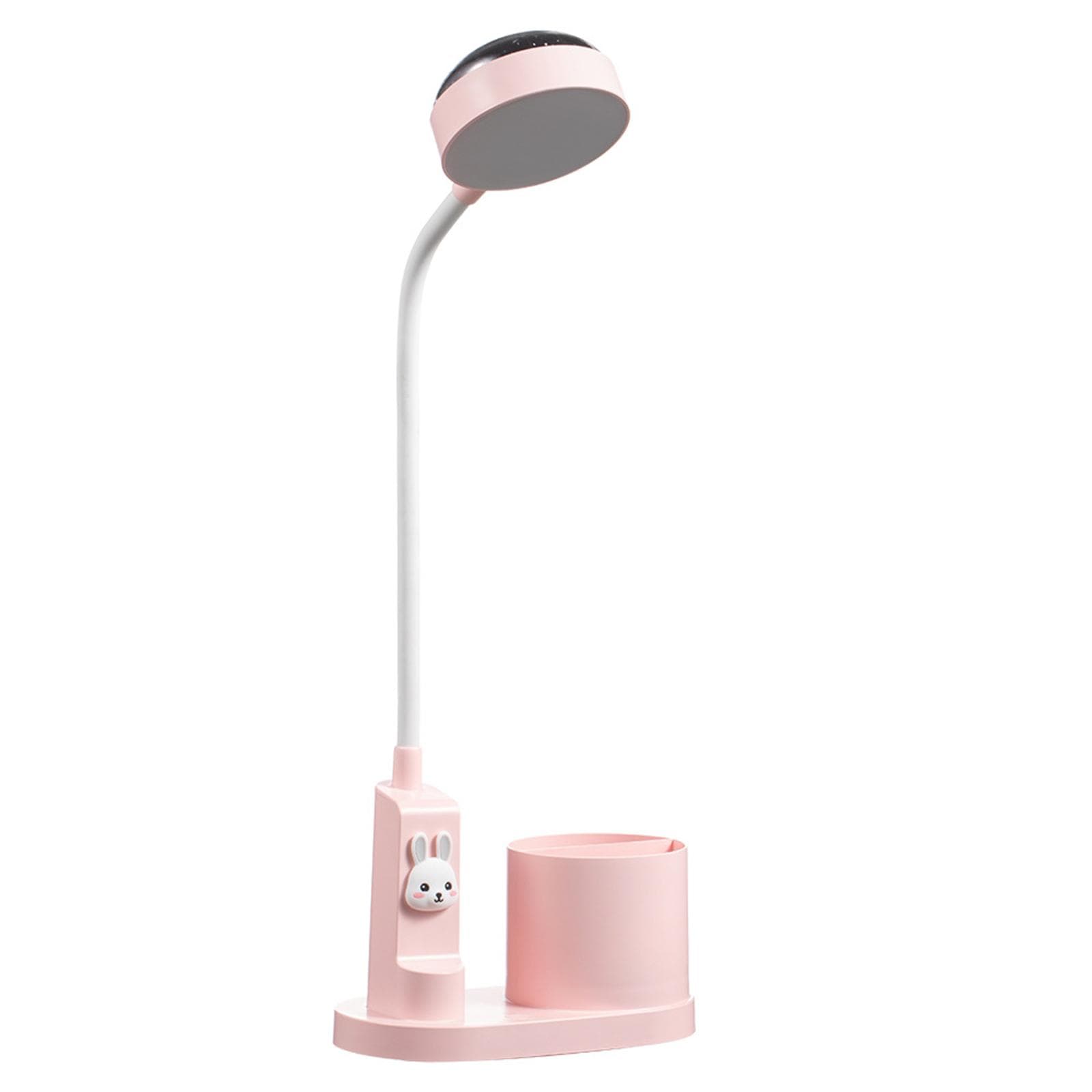 Creative penlight desk lamp projection lamp study eye protection desk lamp dormitory desktop night pink