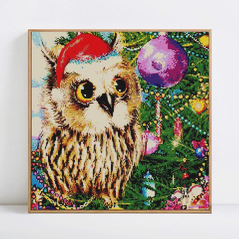 Home Decoration Diamond Painting Animals Cross Stitch Kits Diamond Embroidery Display Birds Pictures 30x30