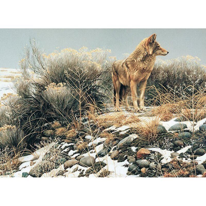 Diamond Embroidery Animal Wolf Diamond Painting Full Round Cross Stitch 5D Diamond Mosaic 20X30CM