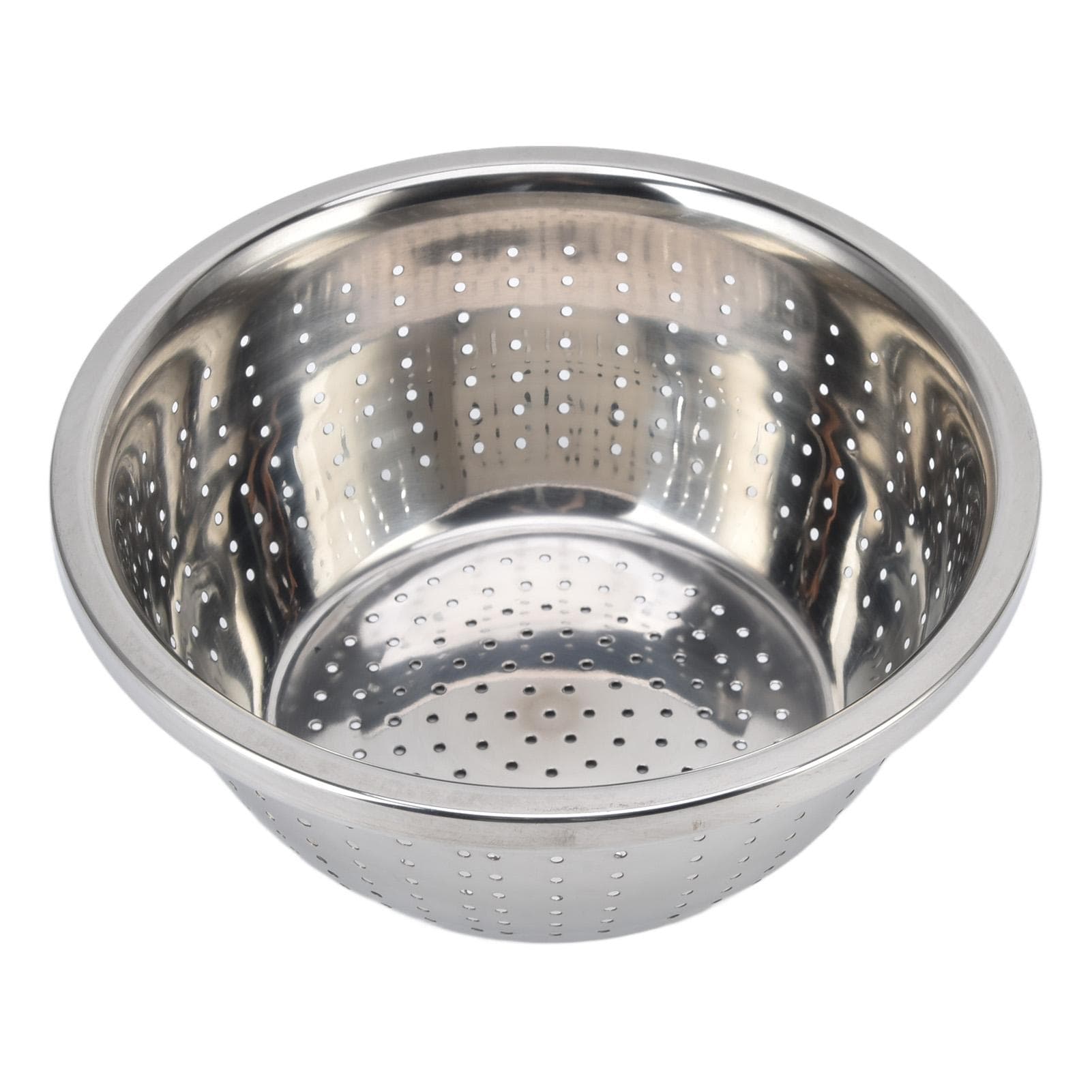 Vegetable Washing Basket Rustproof Multifunction Stainless Steel Colander for Kitchen Household 22cm / 8.7in