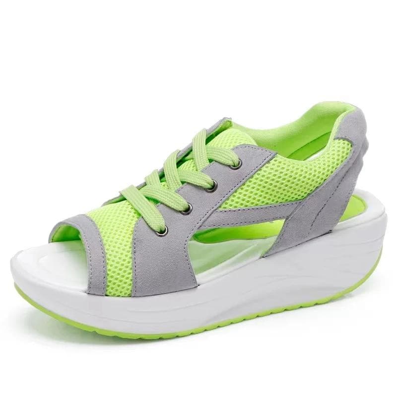 Fashion Women Sandals Summer New Lady Platform Chunky Comfortable Mesh Open Toe Casual Sports Ladies Shoes Plus Size 43 43
