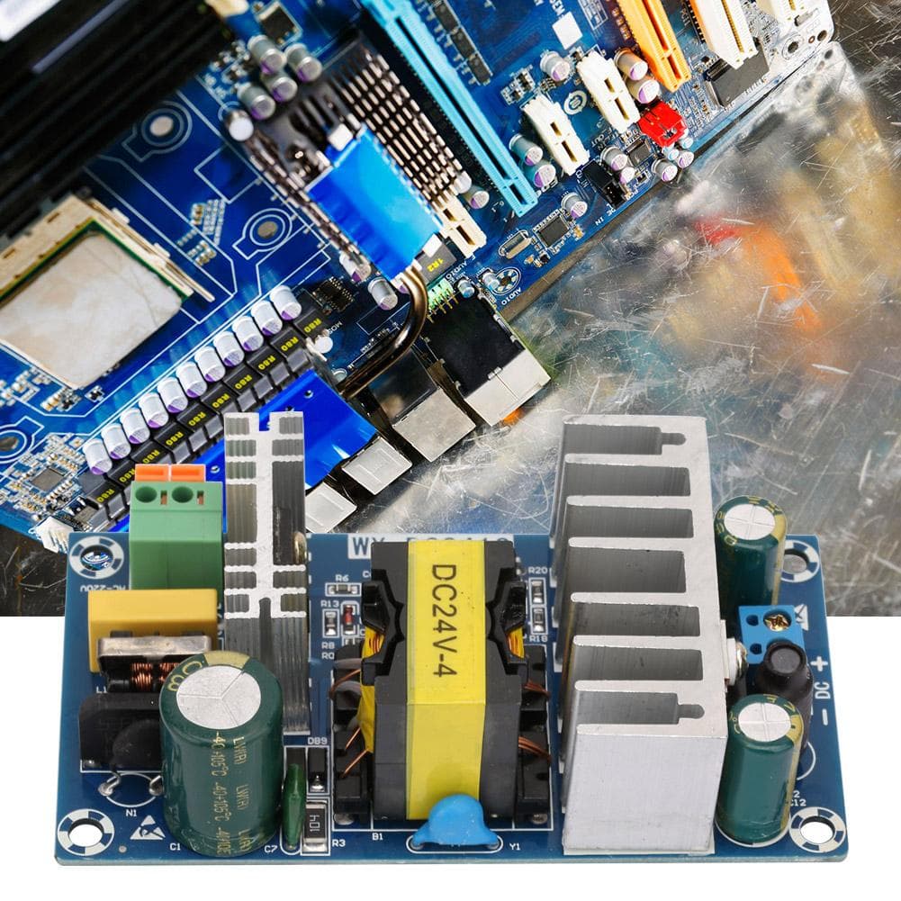 WX DC2412 100W High Power Switching Power Supply Module AC85V 245V Input DC24V 46A Output