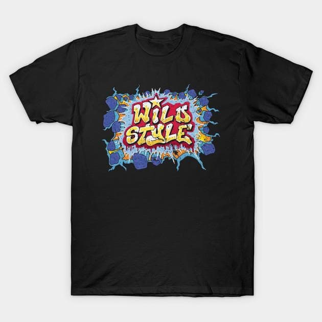 Men Black Print T-shirt Wild Style - (Odd_Loom) No-Cut Transfer Paper Print Cotton Tshirt 3XL black