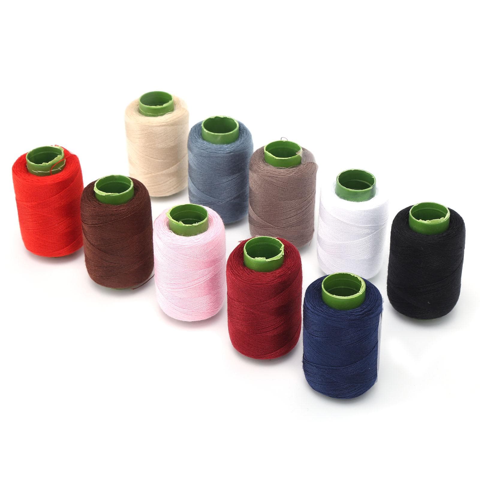 10pcs Sewing Thread Household Polyester Yarns for DIY Embroidery Machine Project