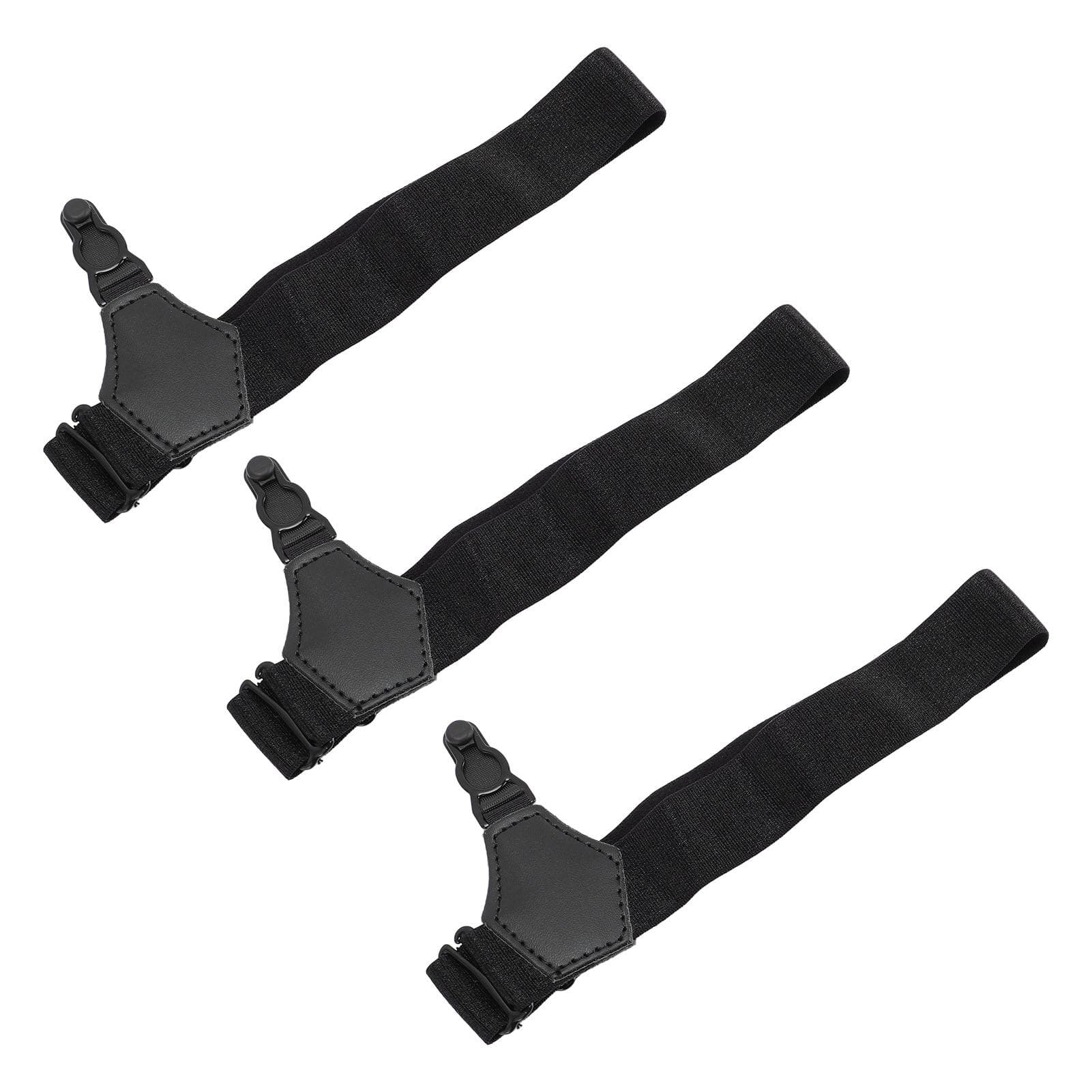 3 Pcs Sock Garters Adjustable Stainless Steel Single Clip Non Slip Multi Purpose Sock Garters