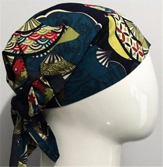 Unisex Japanese Kitchen Chef Hat - Ideal for Restaurants & Fast Food Adjustable