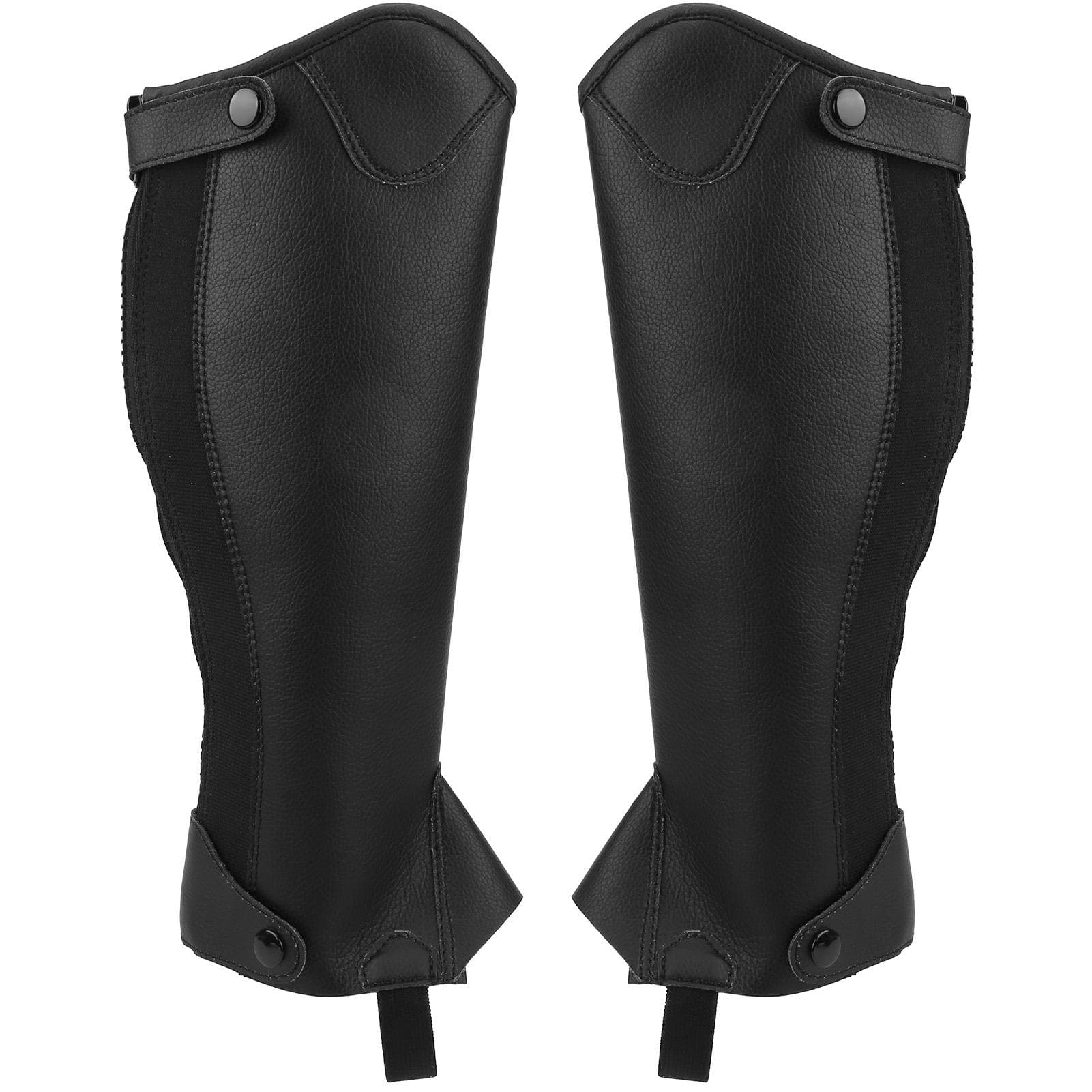 Horse Riding Half Chap Body Protector Equipment for Children Super Fiber Leather Different SizeCS