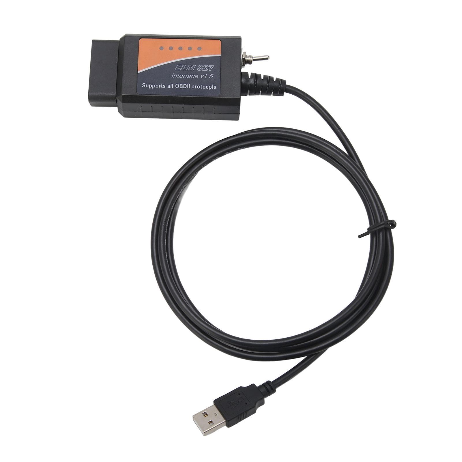 OBD2 USB Adapter for ELM327 Code Reader Scanner Diagnostic Cable for FORScan FoCCCus