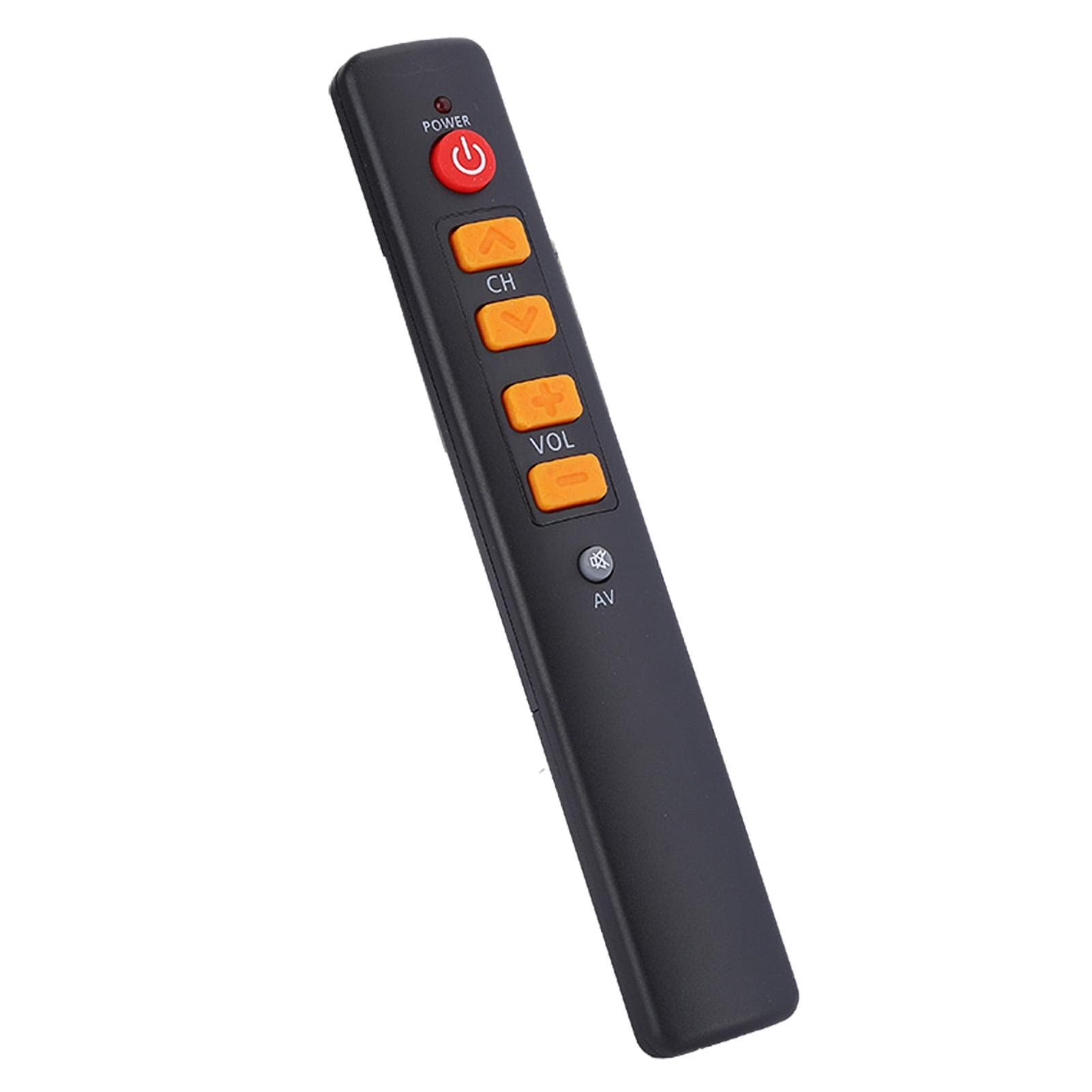 Universal Learning Remote Control with Big Buttons Smart Controller for TV STB DVD DVB HIFI VCR orange