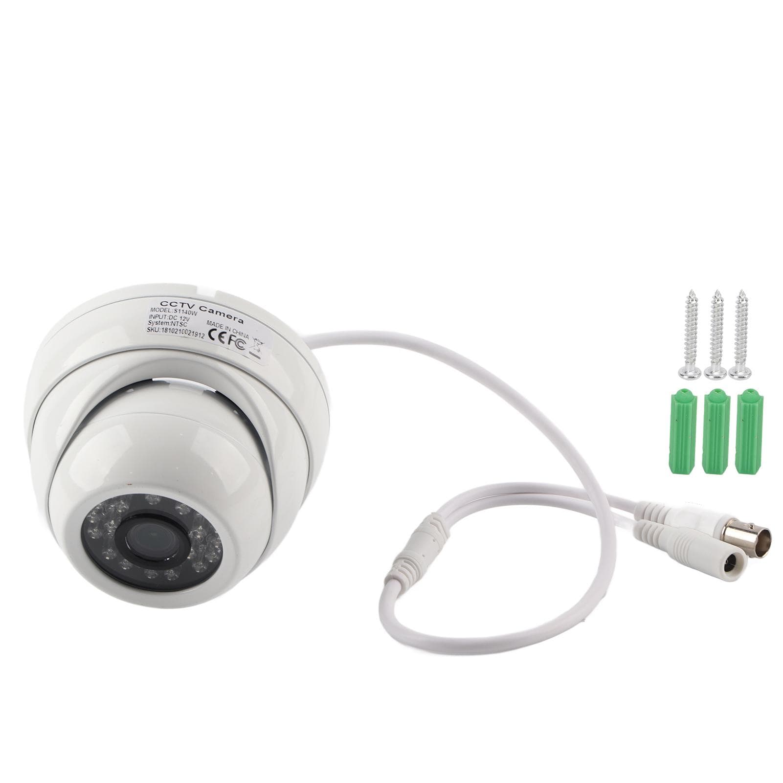 AHD Coaxial Video Camera 4 in 1 Dome 1080P 24PCS Infrared LEDs IP66 Waterproof Zero DelayNTCS
