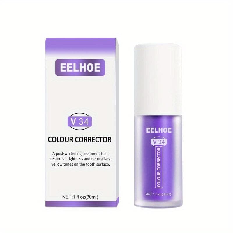 Teeth Whitening Toothpaste Gingival Repair Purple Reduce Gum Sensitivity Correction Brightening Repairing Oral Whitening And Cleaning Dental Stains purple