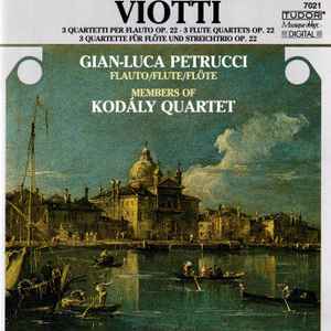 CD KODALY QUARTET,SZABO,FIAS; DEVI - Viotti: Flute Quartets 7021 Tudor 1995 Austria Classical Used