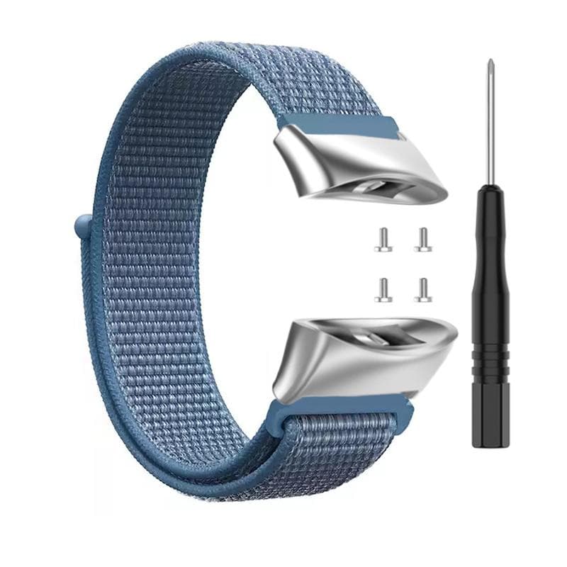 Nylon Strap Compatible with Garmin Forerunner 45 45S Watch Band for Garmin Swim 2 Smartwatch Replacement Wrist Band Accessory Metal connectors