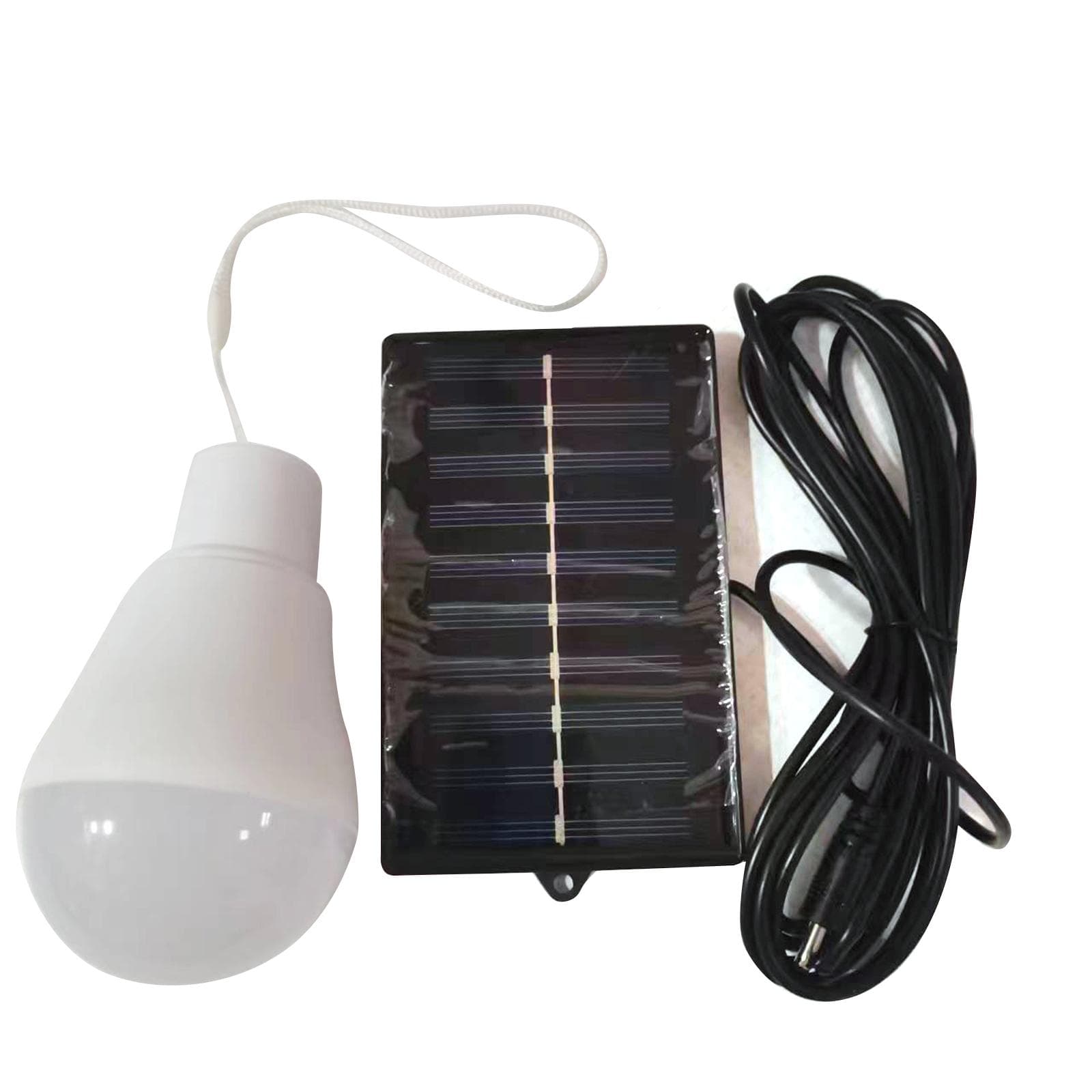 Solar LED Emergency Light Bulb Outdoor Light Bulb Street Stall Solar Light Bulb White Hook Light Rope white