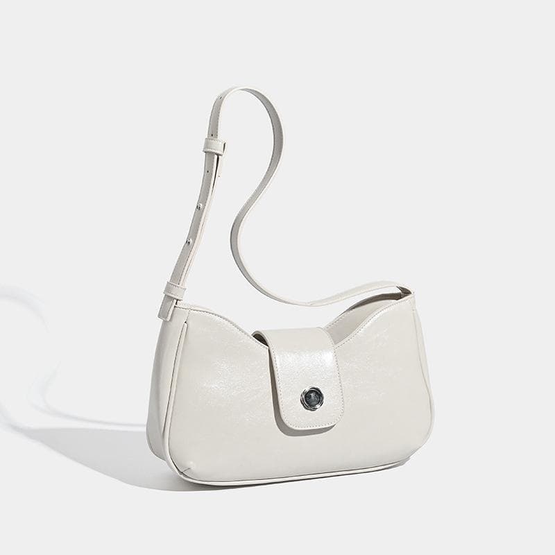 Temperament Baguette Bag Western-style High-grade Commuter Clamshell Features Retro Niche One-shoulder Underarm Women's Bag