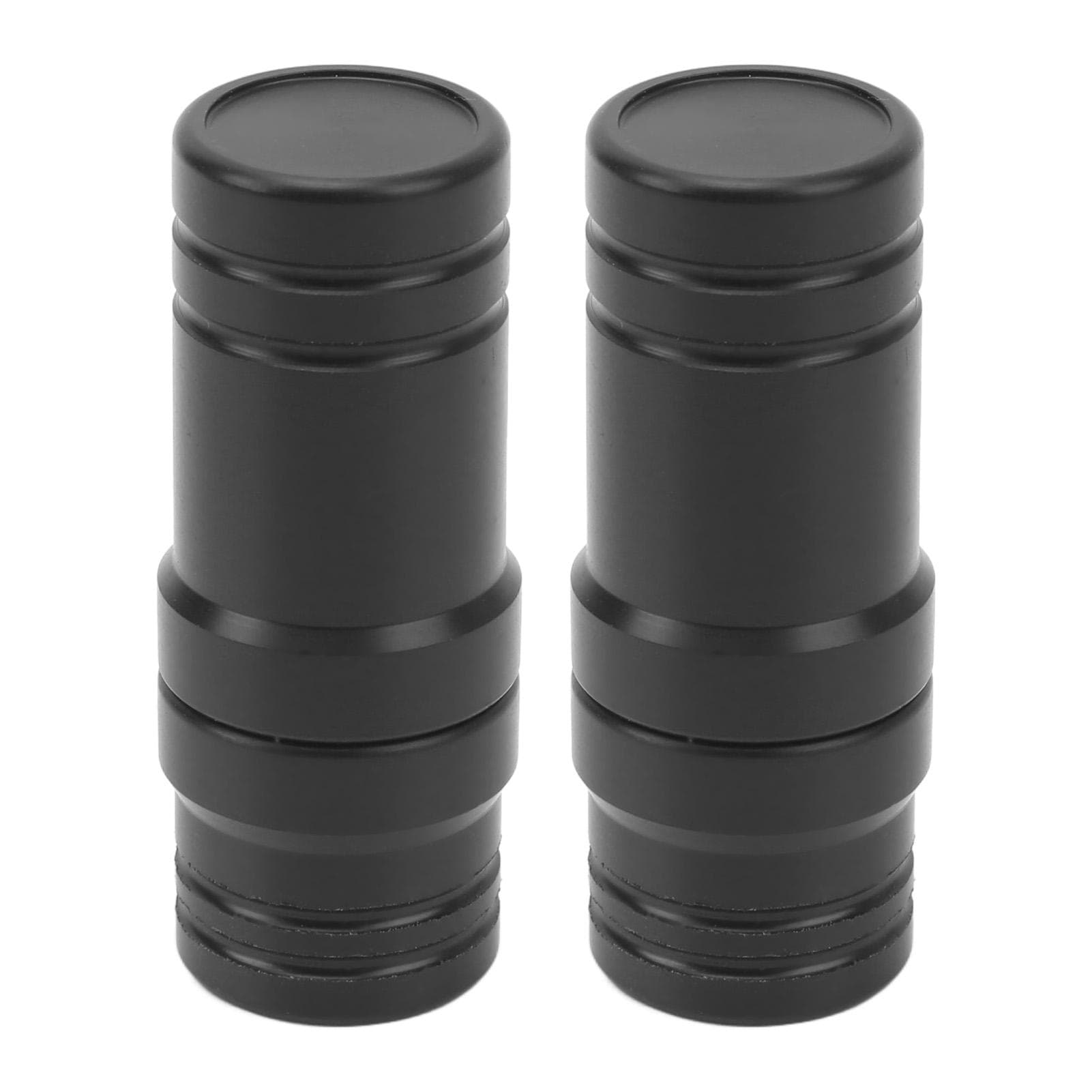2Pcs Plastic Billiard Cue Joint Protectors Black Pool Cue Stick Joint Protectors Billiard Pool Cue