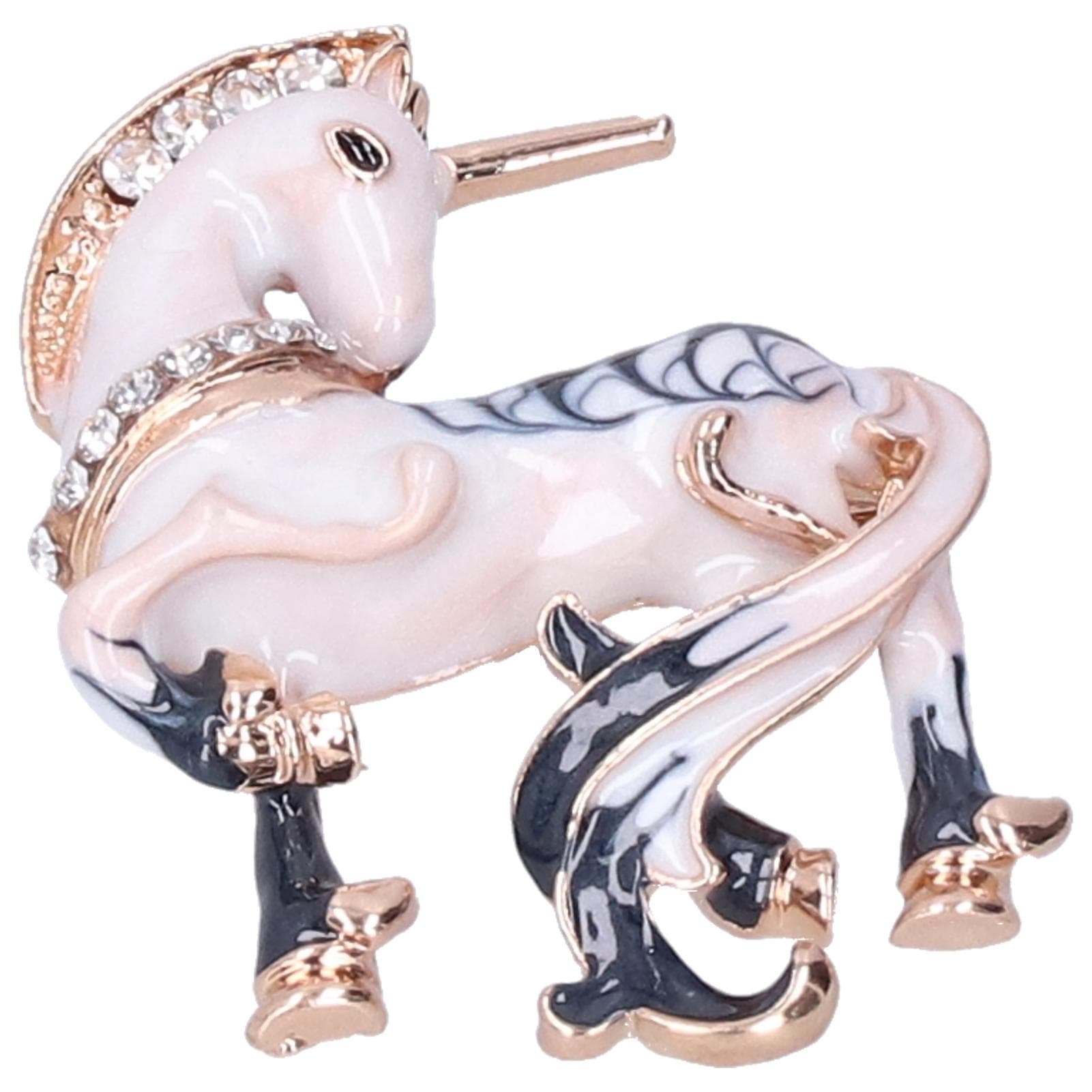 Brooch Pin Diamante Animal Pattern Lapel Pin AllMatch Party Corsage Accessories