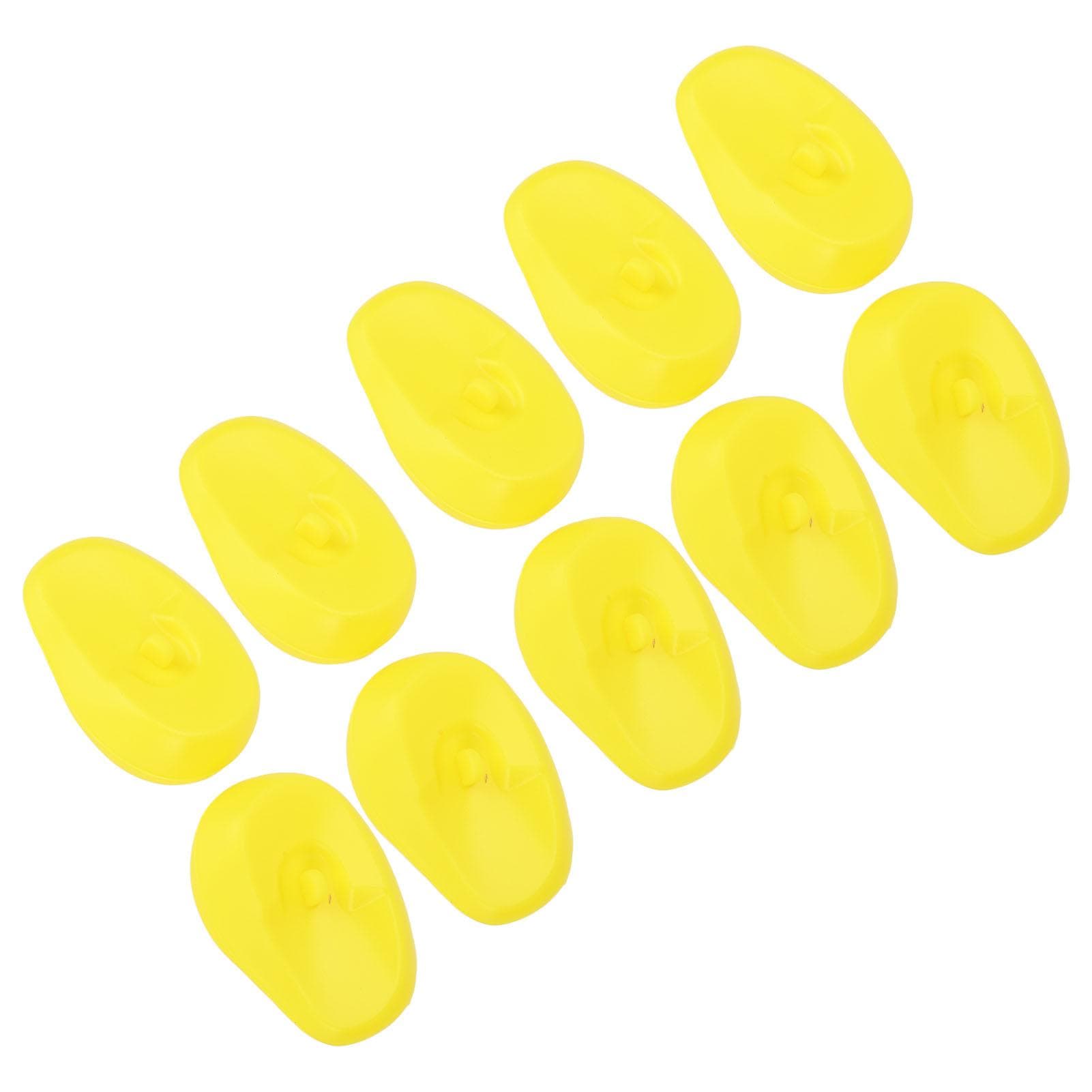 5 Pairs Silicone Protector Ear Covers Ergonomic Attractive Professional Hair Dye Ear Cover for Home
