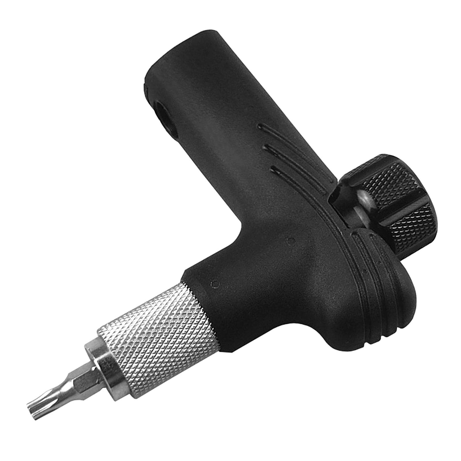 Adjustable Bike Torque Wrench 4/5/6Nm Torque T Wrench Portable Bicycle Maintenance Kit black