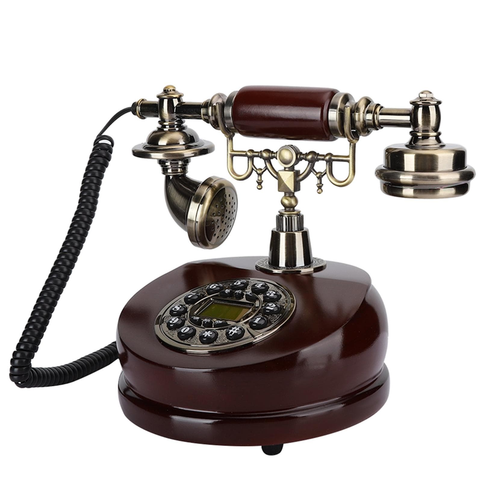 MYS-6200A Resin Dual Purpose Antique Craft Decoration Dial Vintage European Telephone