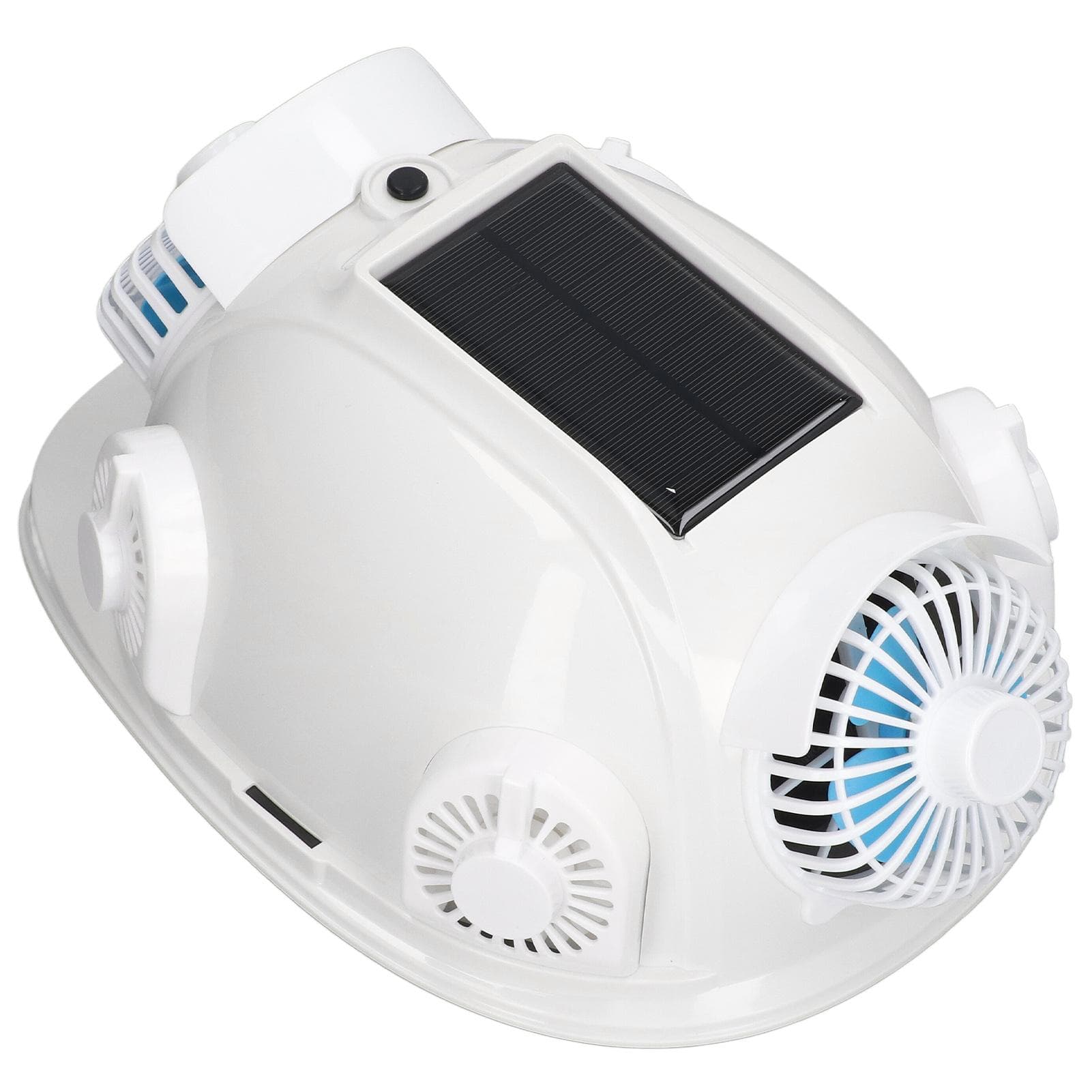 Solar Safety Helmet 6 Fan Bluetooth Intelligent Cooling Answering Phone Construction Hard Hat