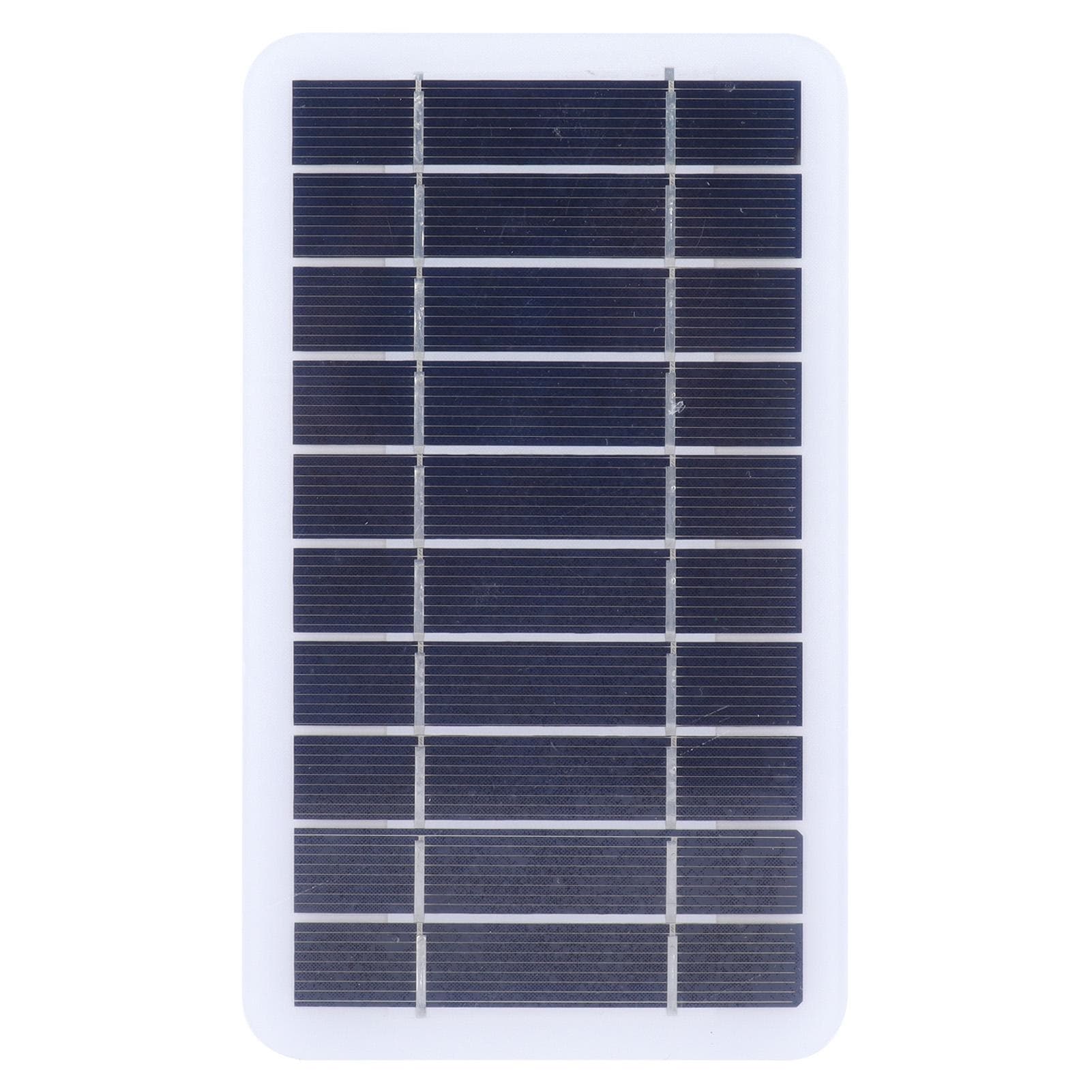 2W 5V Polycrystalline Silicon Solar Panel Outdoor Solar Battery Charger Mobile Power Supply for