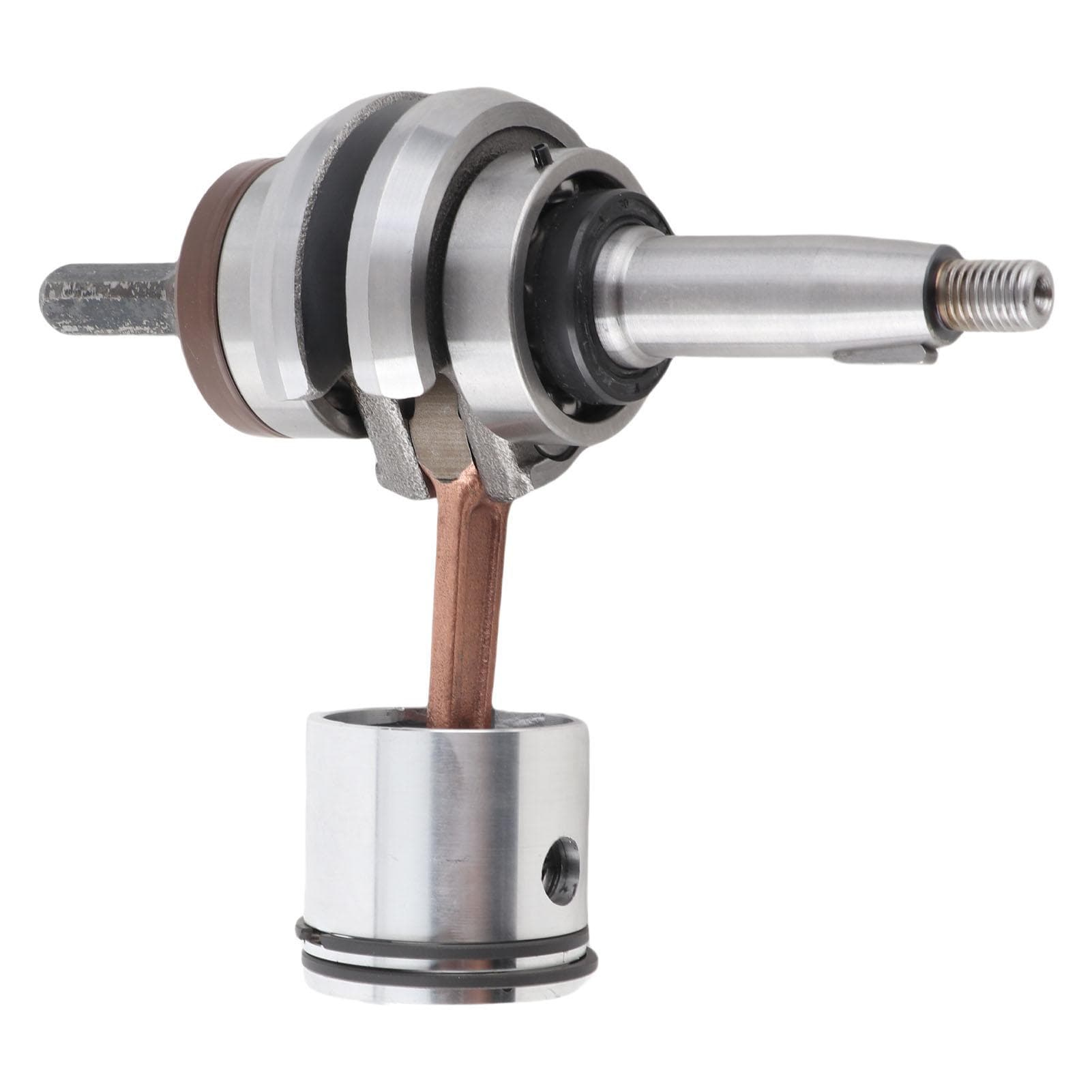 Crankshaft Connecting Rod Piston Assembly 6A11140000 Replacement for 2 Stroke 2HP Outboard Motor