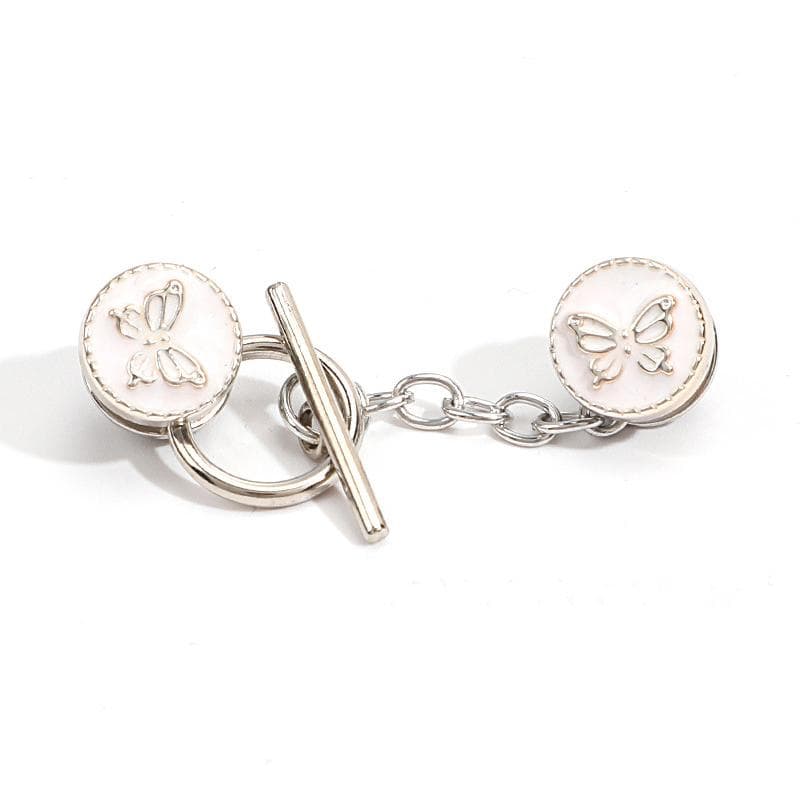 1 pair Anti leakage Clothing Chain Collar Fixed Connection Buckle