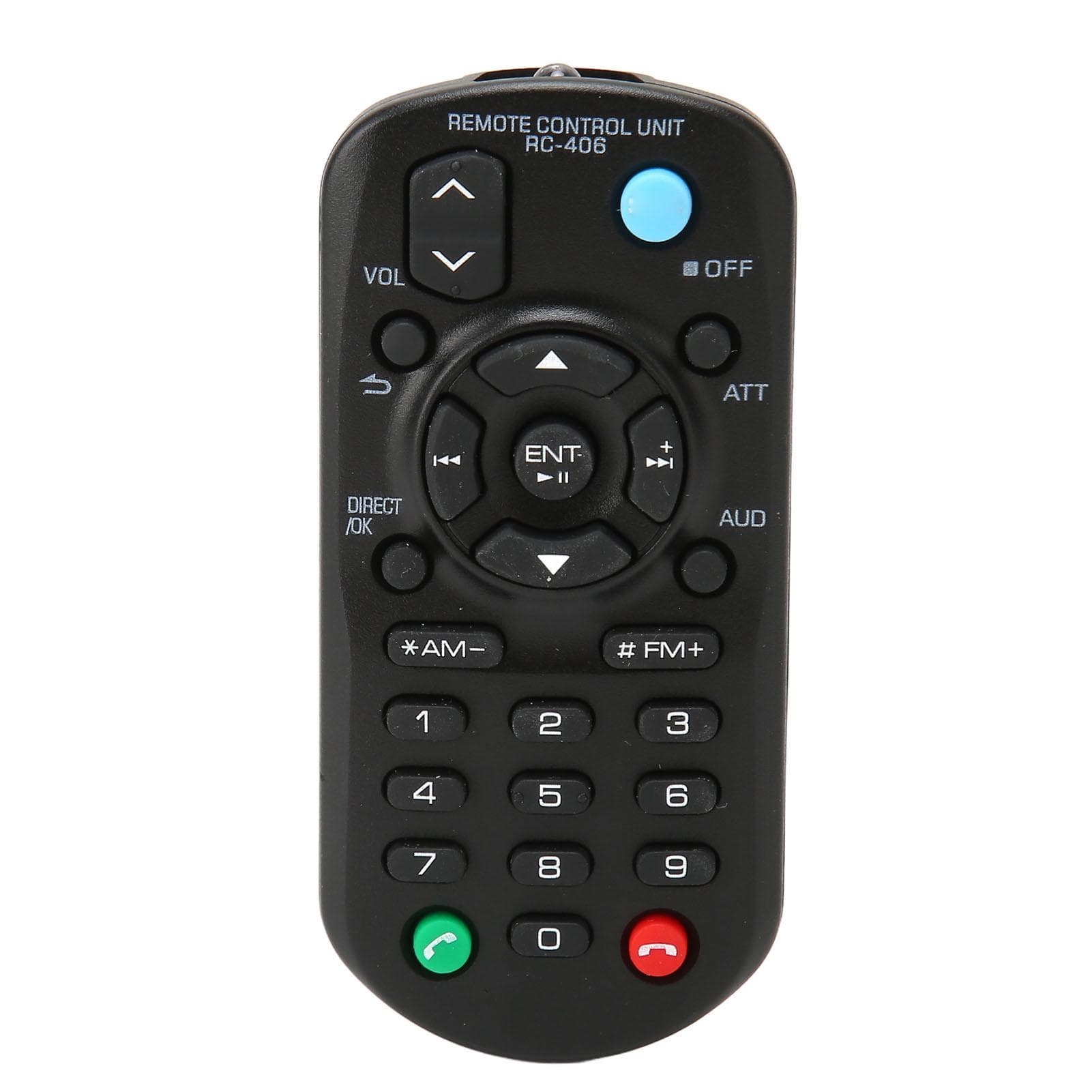 RC 406 Remote Control Compatible for Kenwood KDC X398 KDC 200UB KDC 170Y KMM BT260U KDC X704 CD