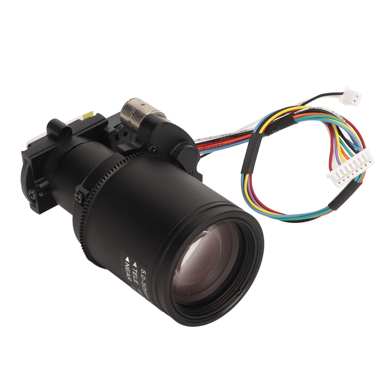 Motorized Zoom Lens 5 to 50mm 2MP Precise High Brightness Autofocus Zoomable HD IR Camera Lens