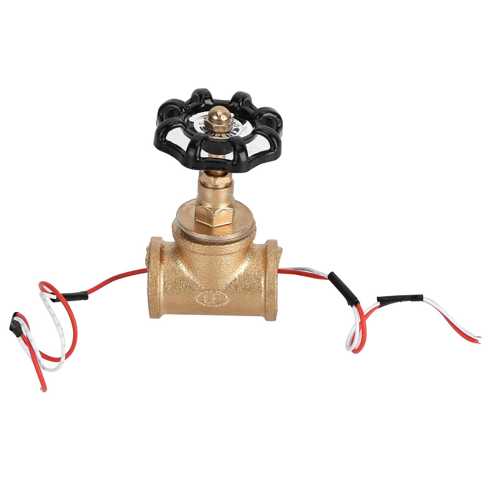 3/4in Steampunk Vintage Light Switch Industrial Retro Black Lamp Switch with Red Wire White Wire