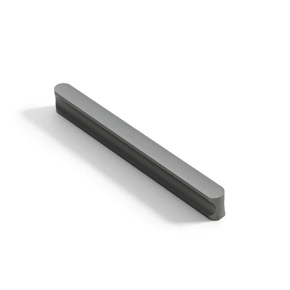 Modern Wardrobe Decor Bar Shape Simple Door Handles Furniture Hardware Drawer Pulls Drawer Knobs grey-128mm