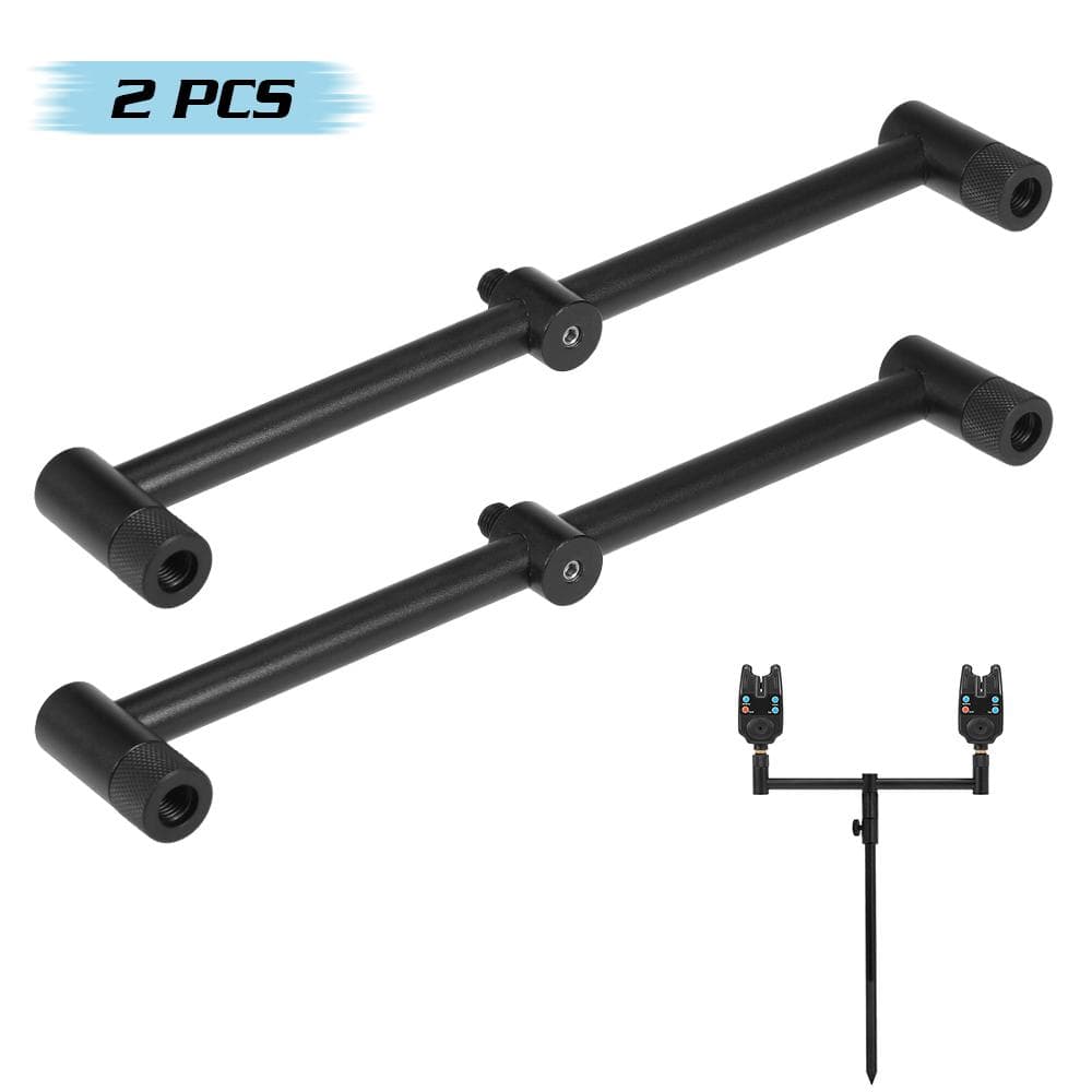 Carp Fishing Buzz Bars Fishing Rod Holder Fishing Pole Rest Fishing Alarm 26cm 2pcs