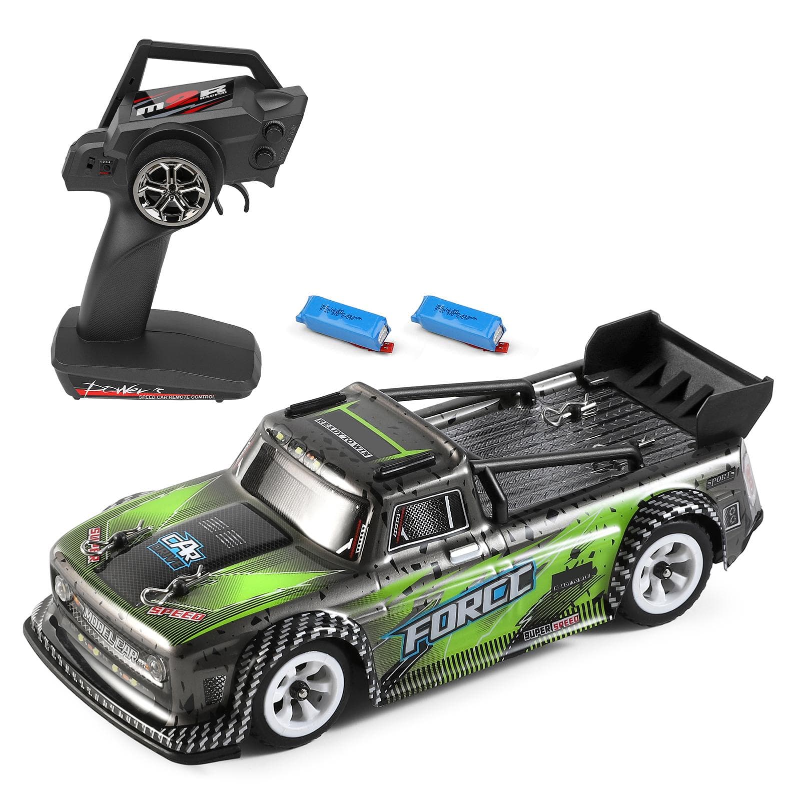 WLtoys 284131 Remote Control Car 1/28 Short Truck Car 2.4GHz Remote Control Race Car 30km/h High 2 battery