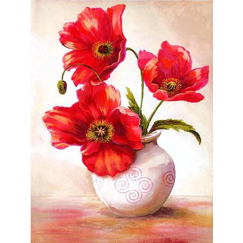 5d Diamond Painting Embroidery Handicrafts Diamond Embroider Cross Stitch Flower Mosaic Gift Diamond 20X30CM