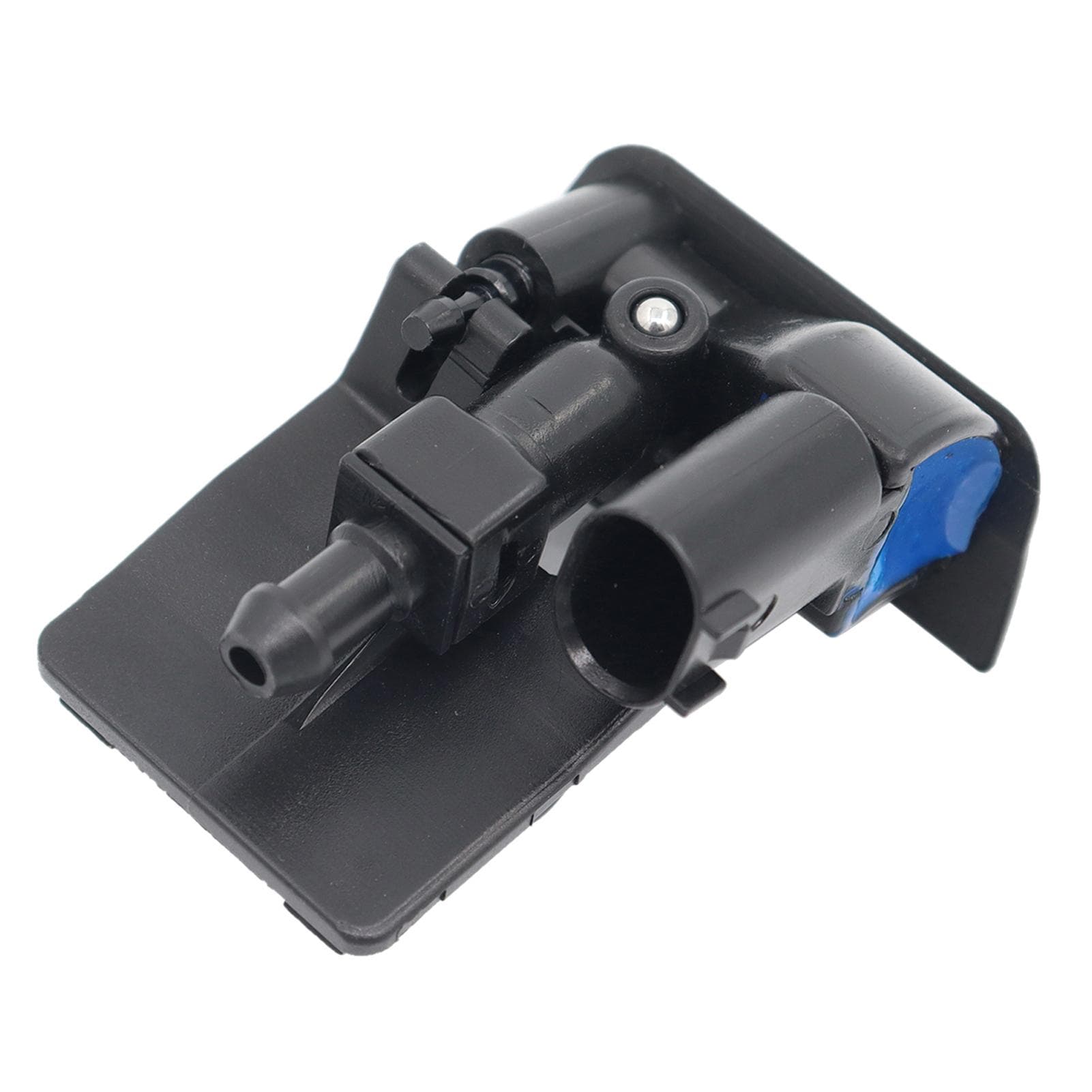 Windshield Washer Nozzle Heated Washer Nozzle Replacement for BMW X1 E84 X6 E71 E72 61667183343 black