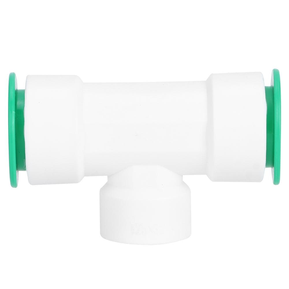 PPR Plastic 32mm PushIn Type Water Pipe Tee Connector Plumbing Fittingss with 3/4 Female Thread