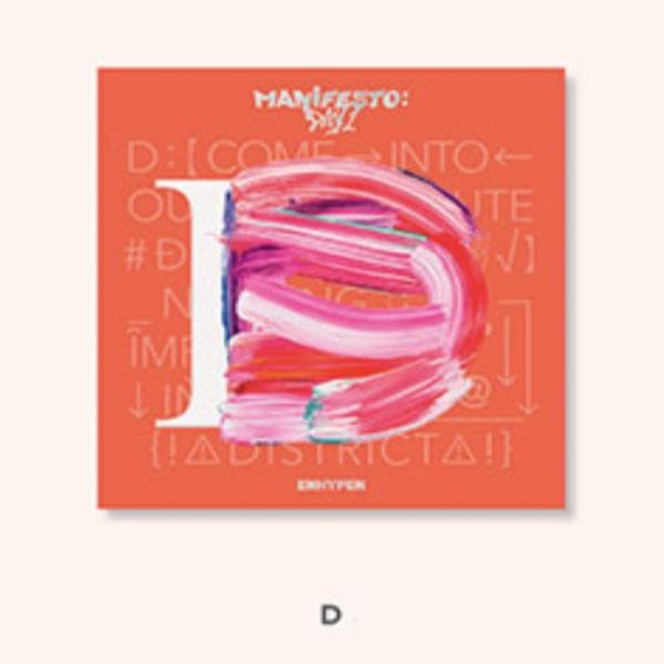 ENHYPEN - The 3rd Mini Album [MANIFESTO : DAY 1] (Engene Ver.) D VERSION