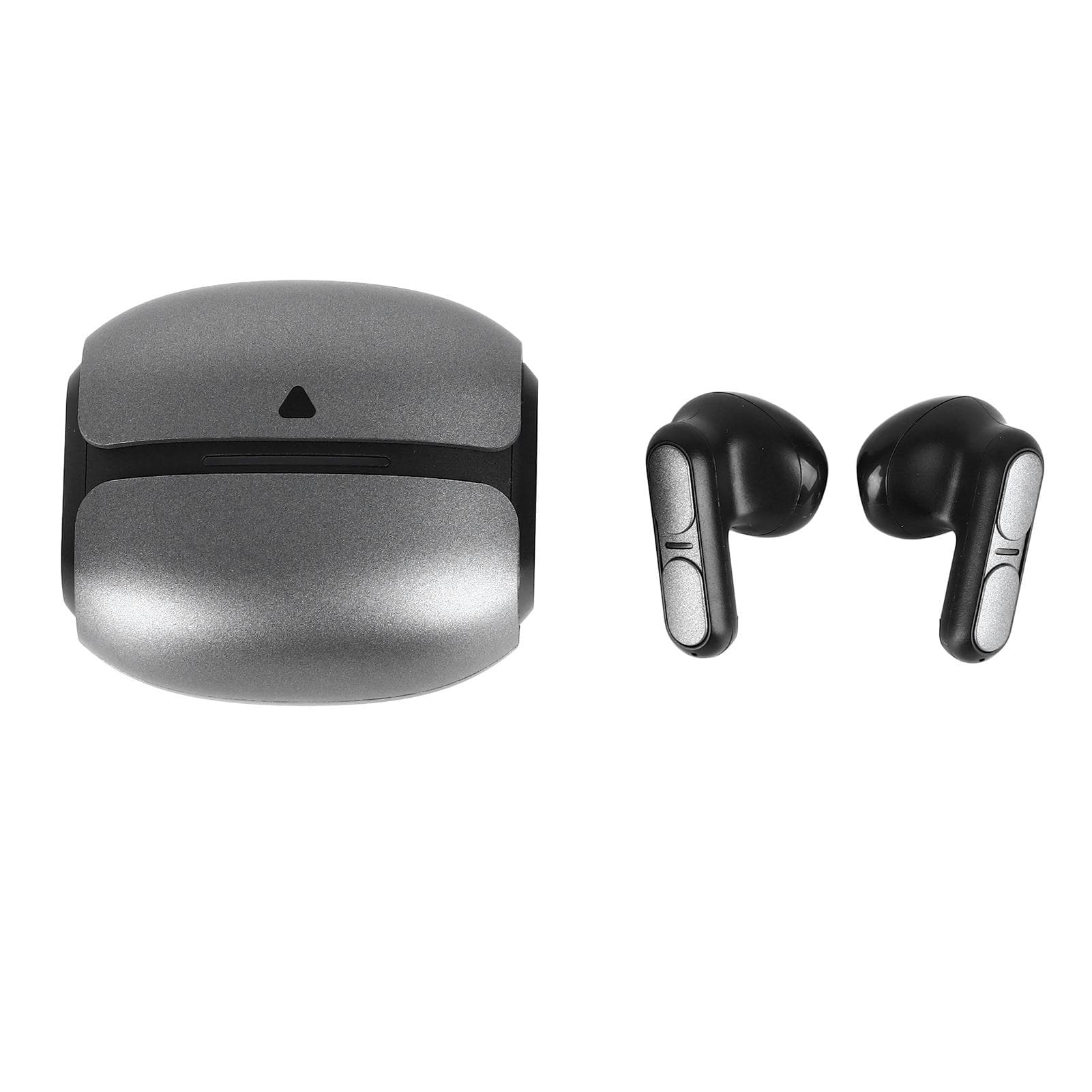 Bluetooth 5.3 Earbuds Low Latency Stereo Lightweight Wireless Earphones with Charging Case for dark grey